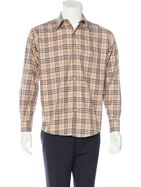 t-shirt uomo burberry check|Burberry nova check shirt.